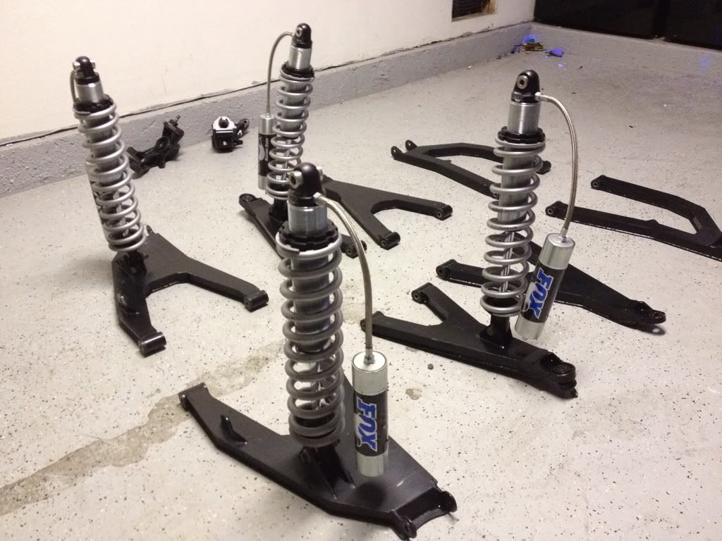 Hardcore Racing Long Travel Kit w/ Fox Shocks Yamaha Rhino Forum