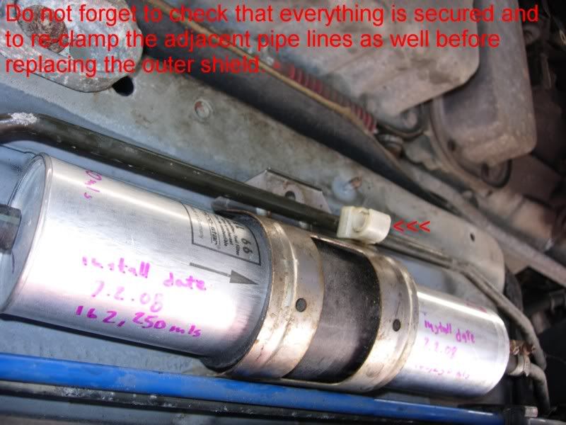 DIY Pictorial Guide To E36 Fuel Filter Maintainence (All Pictures