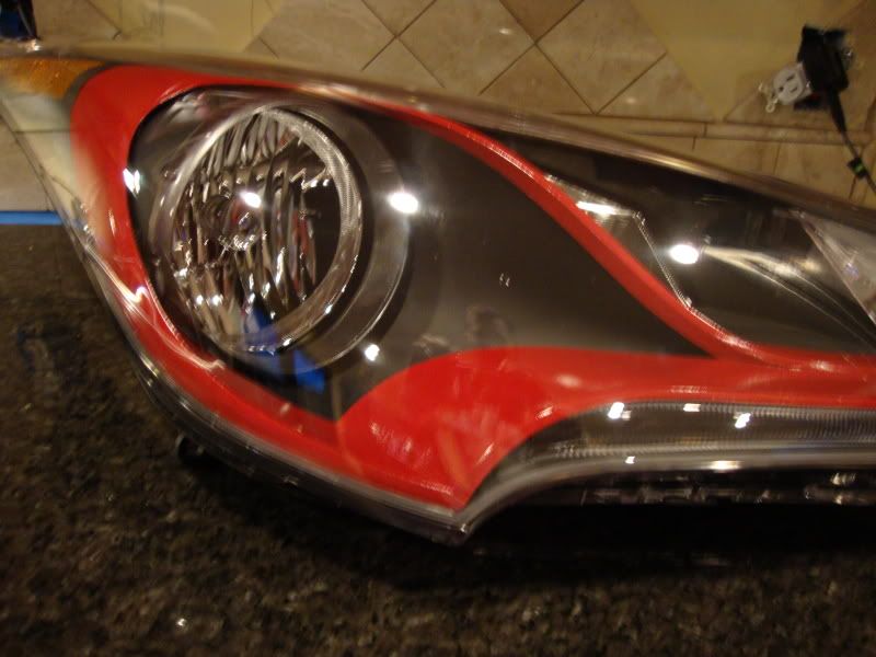 Custom Painted Headlights