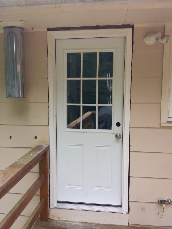 Exterior door installation quick question DIY Home