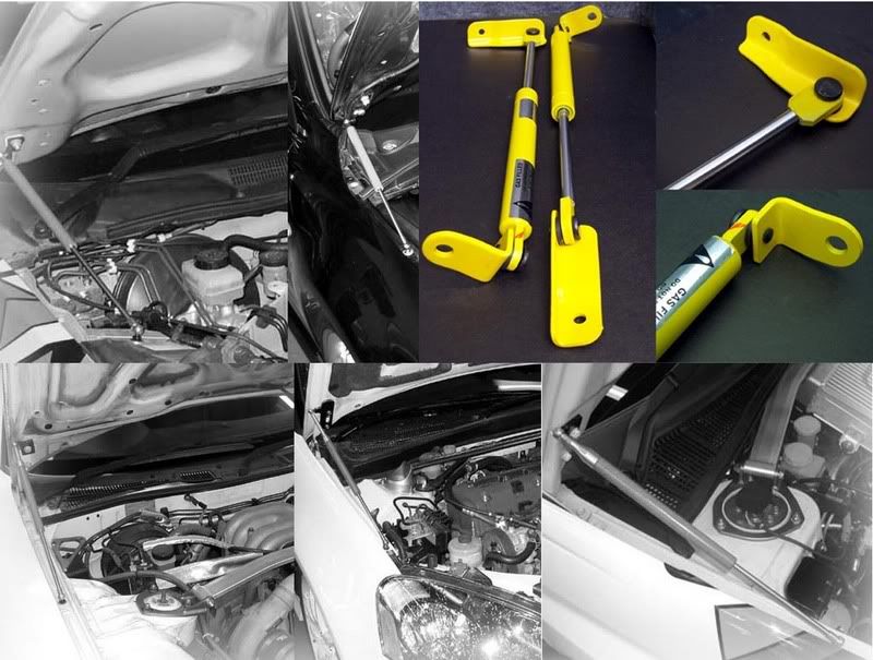 universal car gas struts damper absorber kit eBay