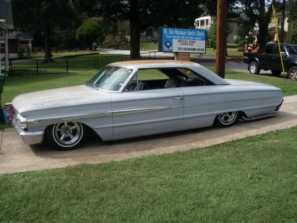 Re 1964 Ford Galaxie Wheel Tire combo's