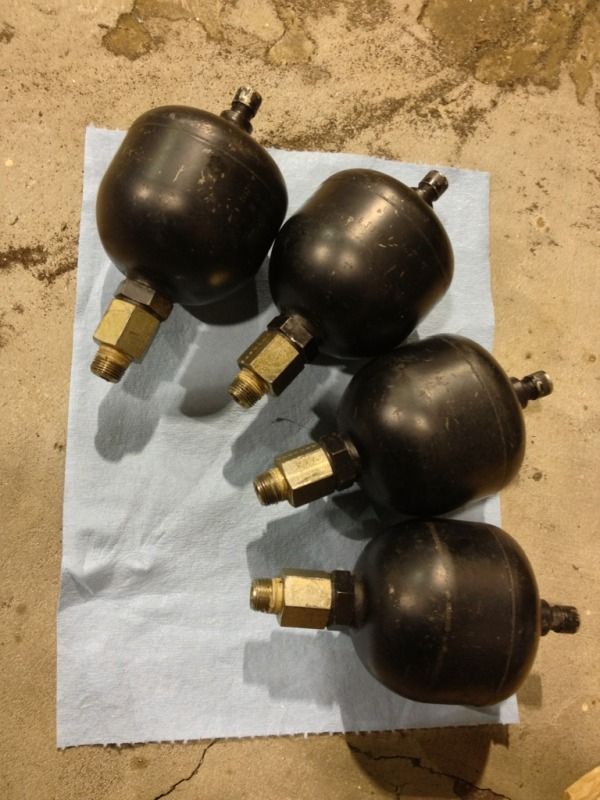 Hydraulic Accumulators for sale 200 for 4 Bam, . . . . . . LayItLow