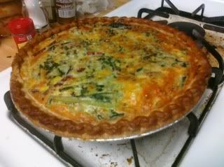 Cheesy Chard Pie