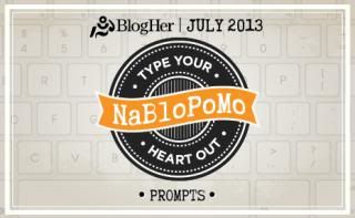 NaBloPoMo for July: Connecting