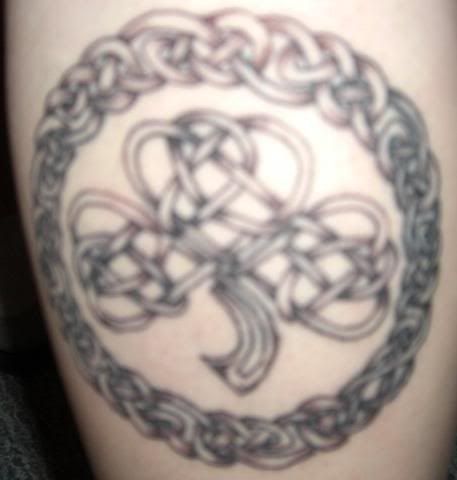 Celtic Knot Tattoo. Celtic knot on the ankle. Like this tattoo?