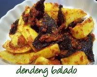 resep dendeng balado goreng kentang