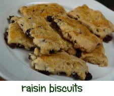 Raisin Biscuits