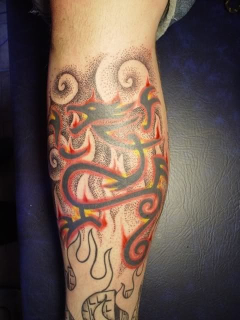 Tattoo Tribal Fire Designs