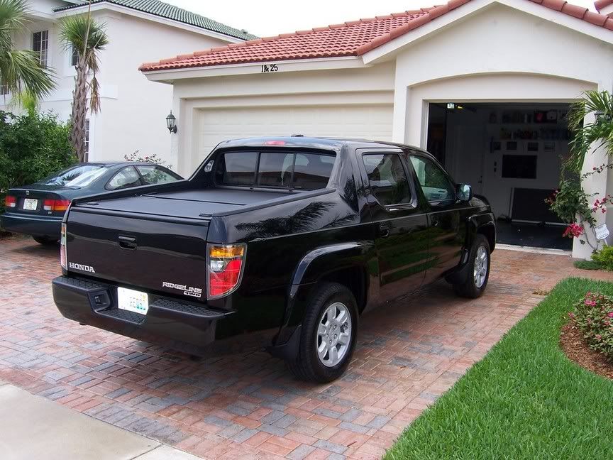 Added The Wind diflector and Fender Flares Honda Ridgeline Owners