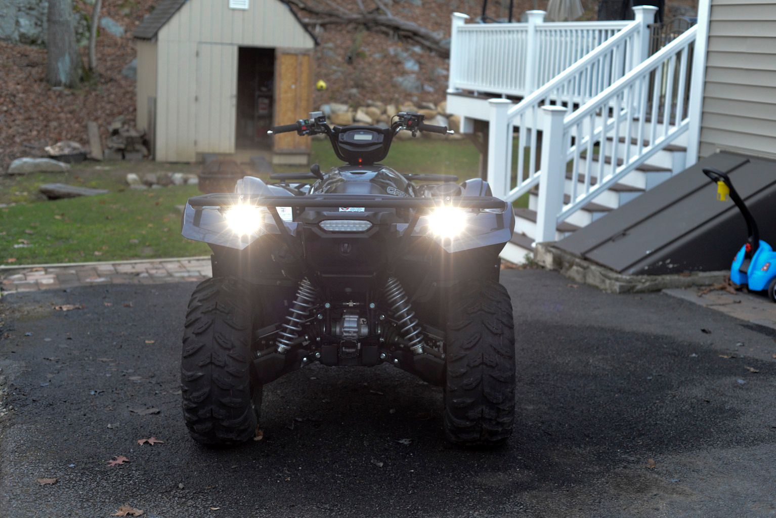 2016 Grizzly LED Back Up / Work Lights Installed Yamaha Grizzly ATV Forum