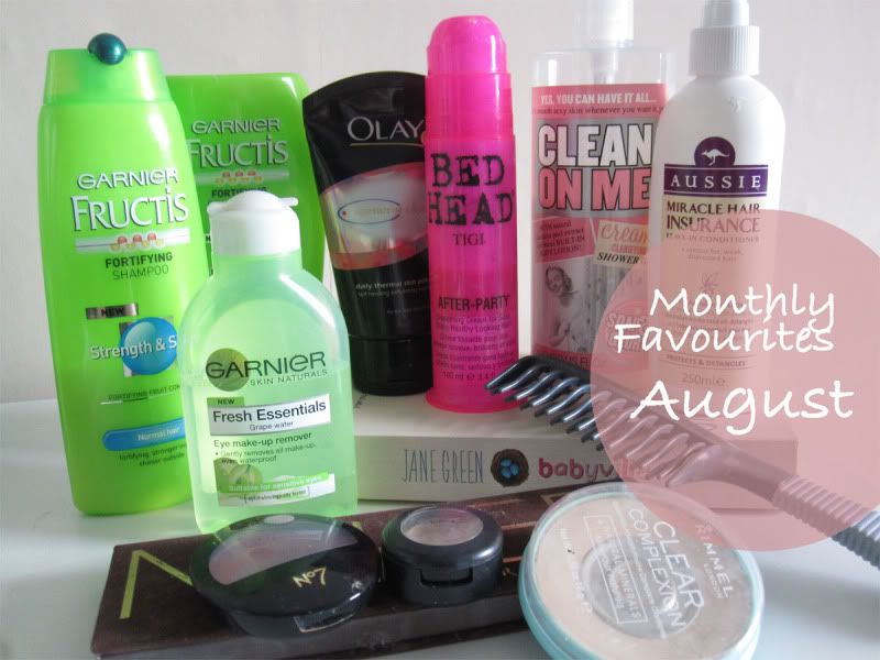 August beauty Favourites
