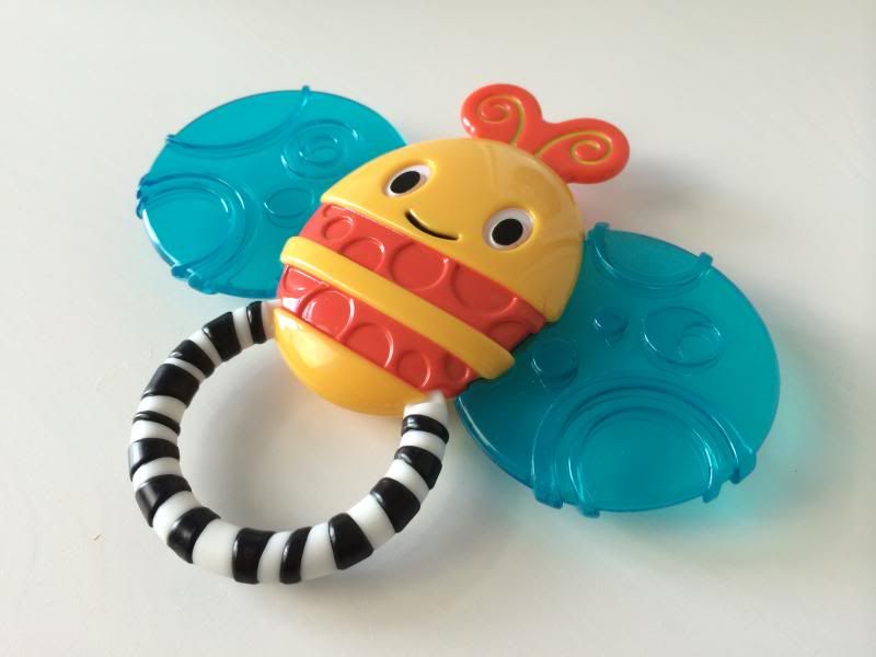 GrazingPages Bright Starts Senses Soothe-a-Bee Teether Review