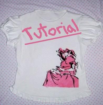 Altering T Shirts. Tutorial- altering tshirts