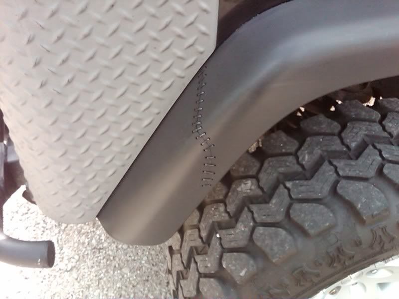 Repair cracked fender flares..consoles etc