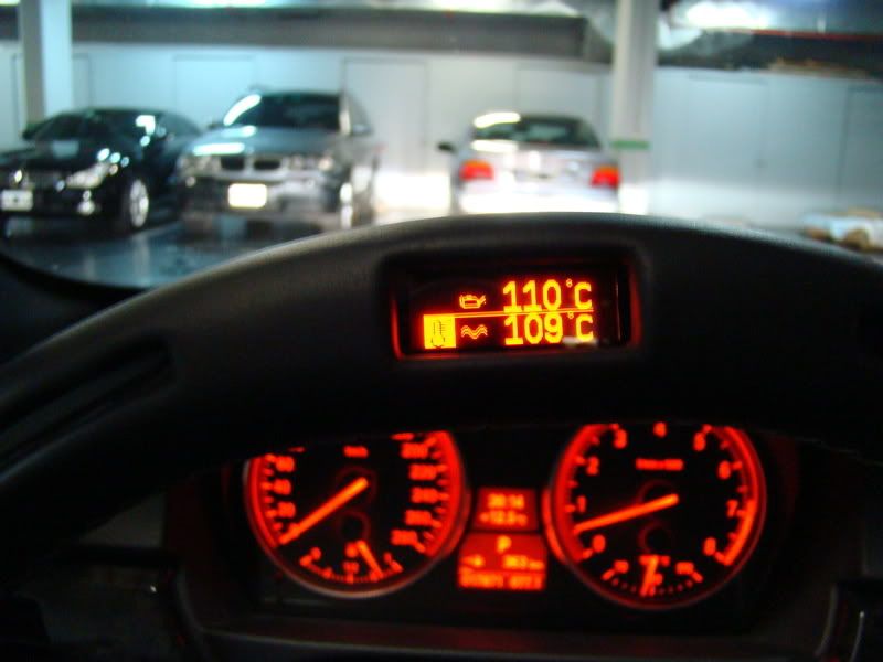 Bmw temperature gauge normal #2