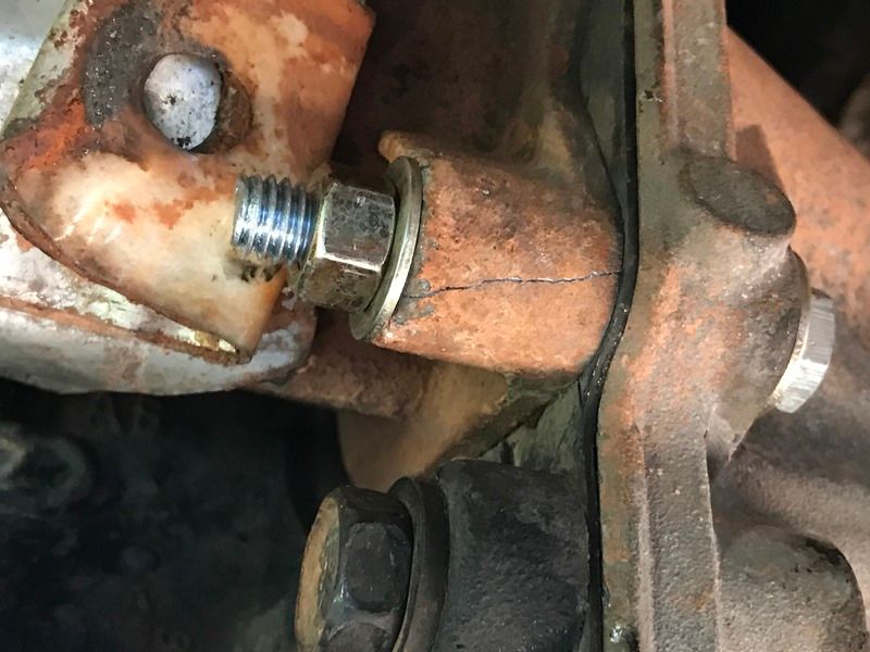 Bracket Broke Where Transmission Mounts Jeep Wrangler Forum