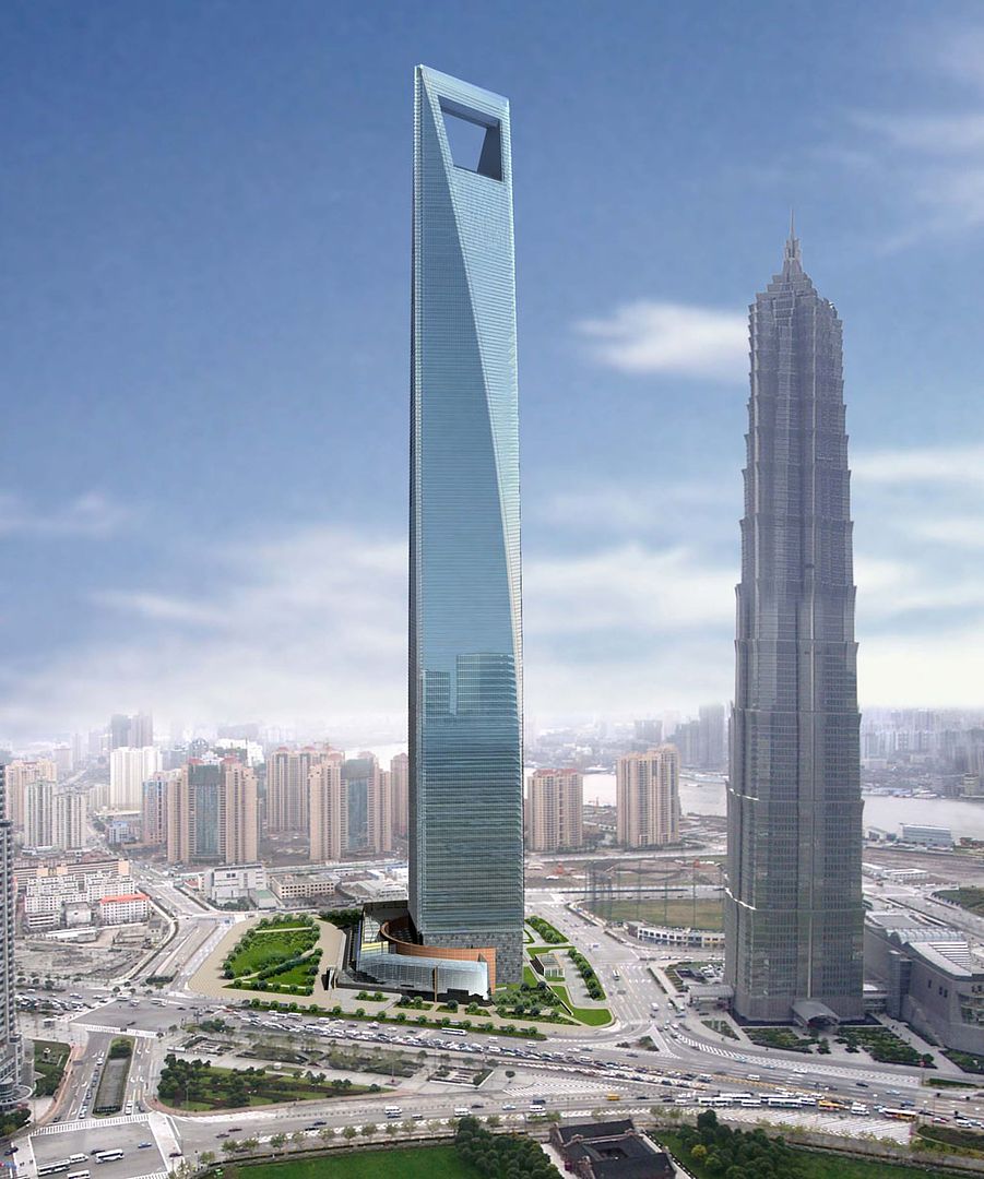 SHANGHAI | WORLD FINANCIAL CENTER | 492m | 1614ft | 101 fl | Com ...