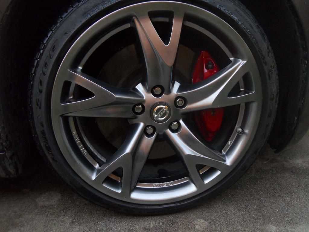 Nissan 370z rays wheels sale #8