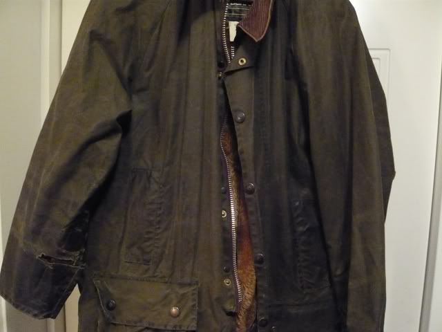 barbour jacket repair
