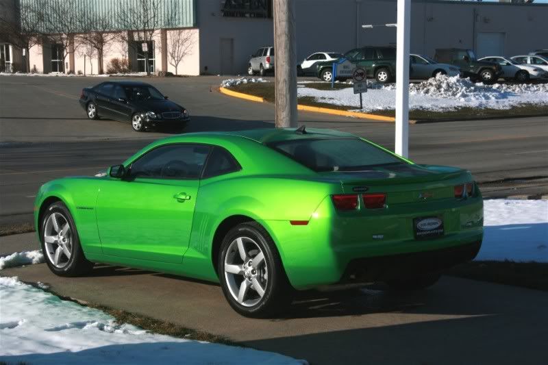 The New Green Machine: 2010 Camaro Synergy Special Edition