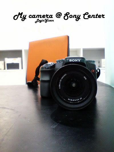 Sony DSLR A100 Sony Center