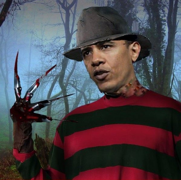 Barack Obama Freddy Krueger
