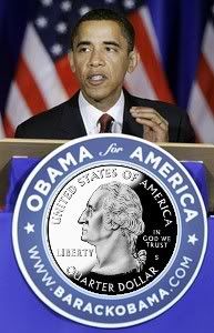 Obama Shiny Quarter