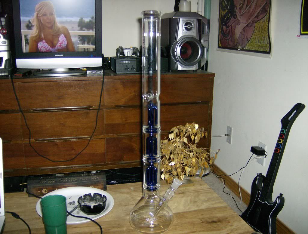 Triple Perc Bong