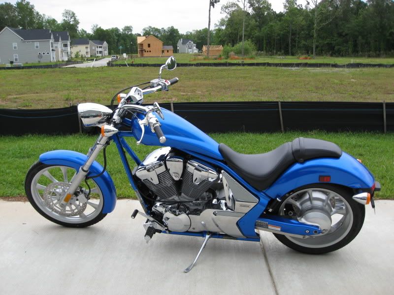 2010 Honda fury blue for sale #2