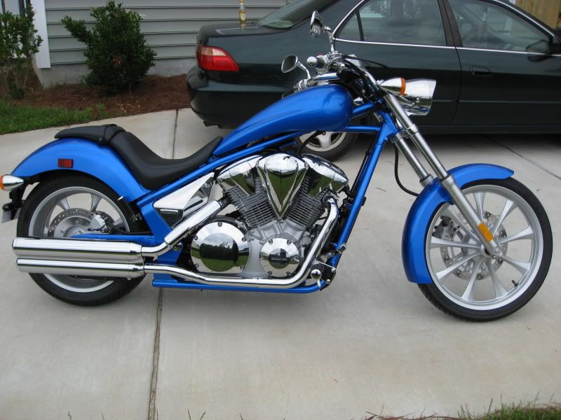 2010 Honda fury blue for sale #5