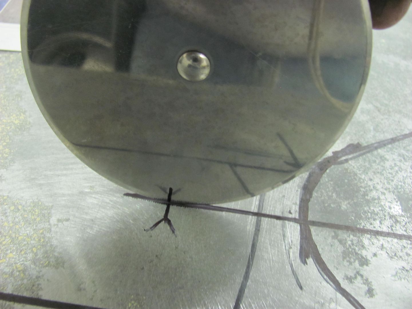 Sheet metal sandblast damage a test subject Chevy Message Forum