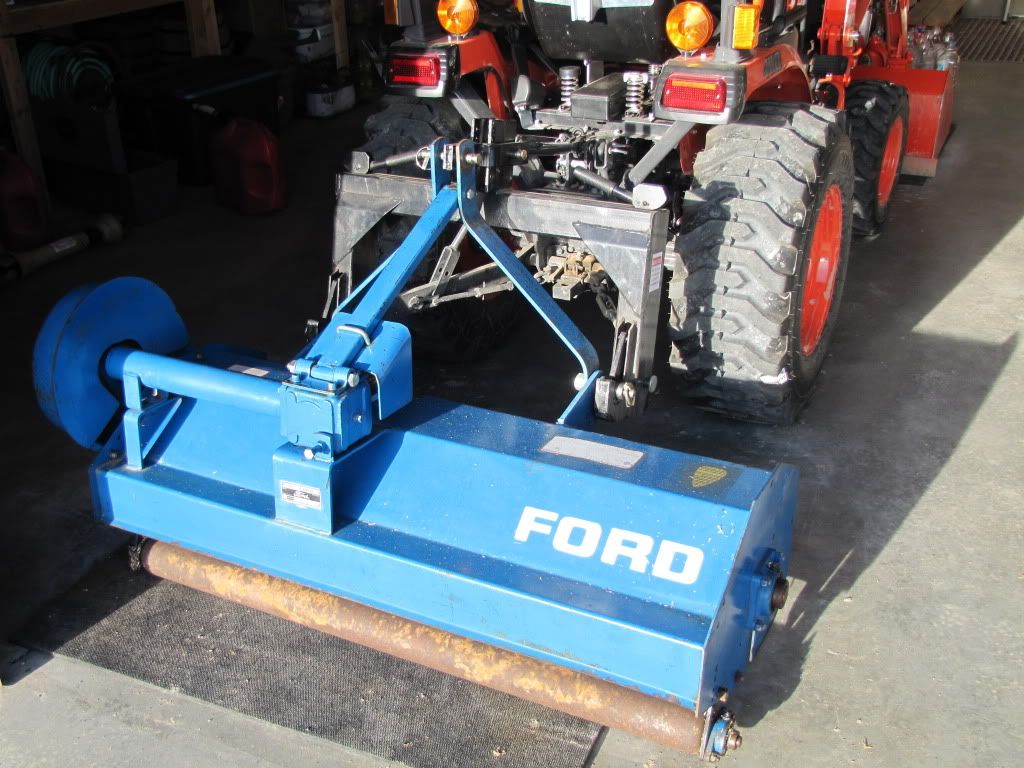 Ford 917l flail mowers #4