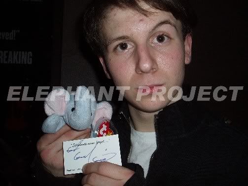 re: THE ELEPHANT PROJECT