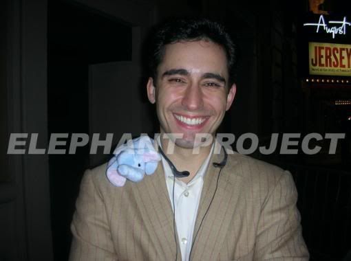 The JERSEY BOYS Particpate in the Elephant Project (with Pictures)