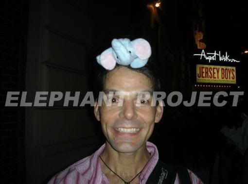 The JERSEY BOYS Particpate in the Elephant Project (with Pictures)