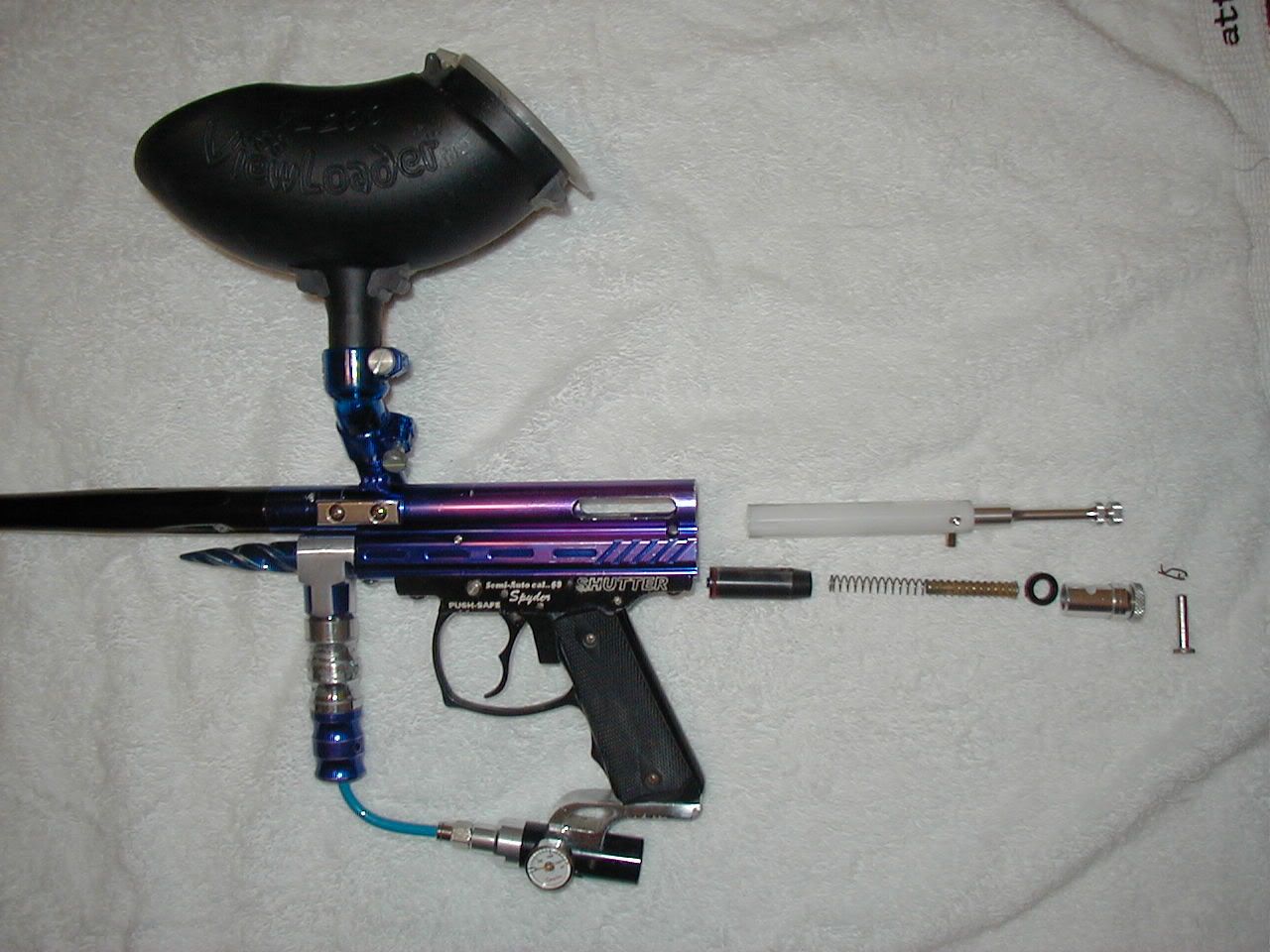 Upped spyder shutter Paintball Guns and Gear forums