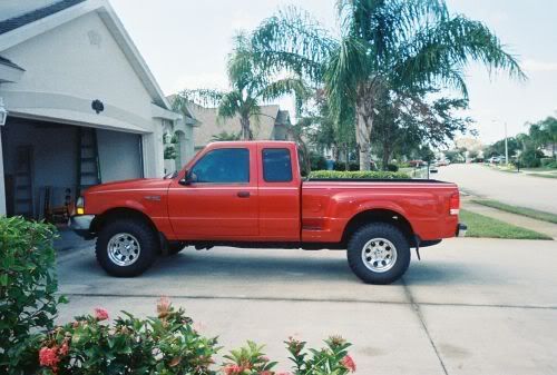 Ford Ranger 3 Body Lift. ford ranger with a 3quot; ody