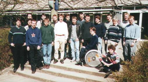 Gruppenfoto von der Physikolympiade