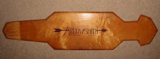 The Arrowsmith II with kicktail 70s_Texas_Hardwood