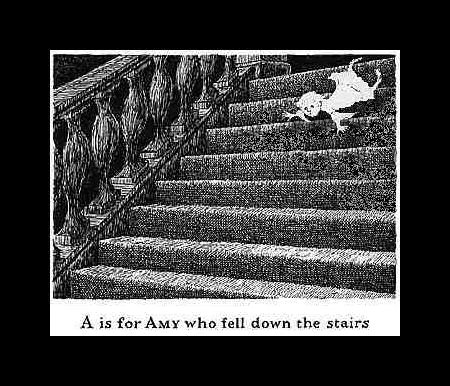 edward gorey. A is For Amy By Edward Gorey