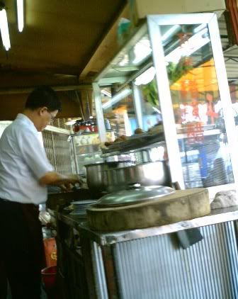 Stall of Best Pork Ribs in Klang