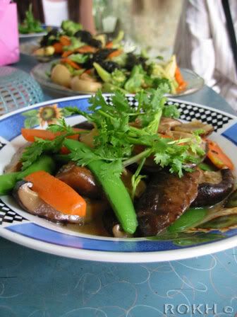 Stir Fried Mix Vegetables with Chinese Mushrooms