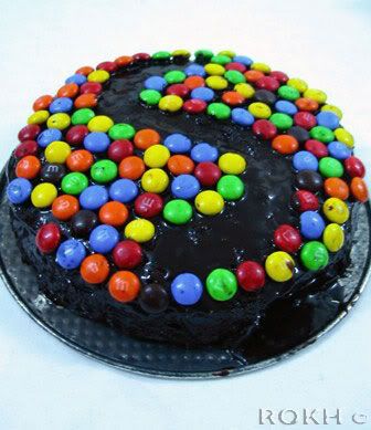 Colourful Chocolate Cake