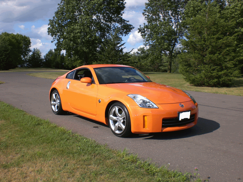 Solar orange nissan z #6