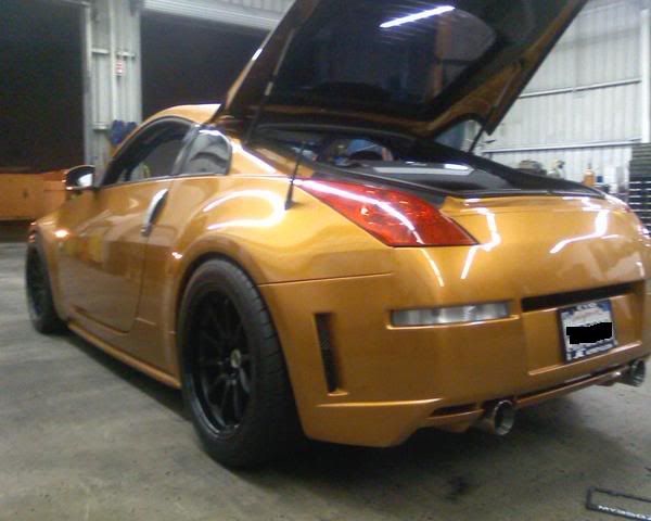 Nissan 350z strosek body kit #1