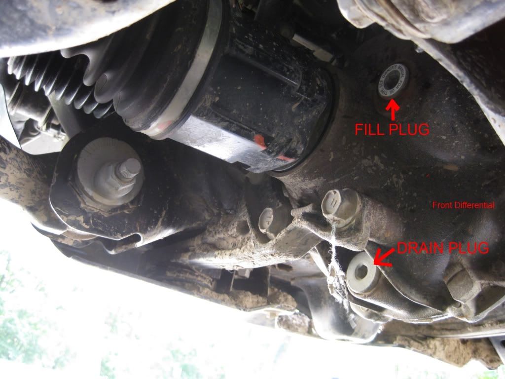 2008 toyota tundra differential oil change #6
