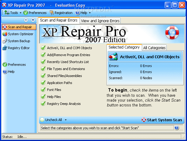XP Repair Pro 2007 v3.5