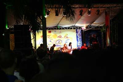 Kitchie Nadal on stage