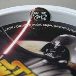 Nestlé Ice Cream Star Wars Episode III Revenge of the Sith Wonder Cup